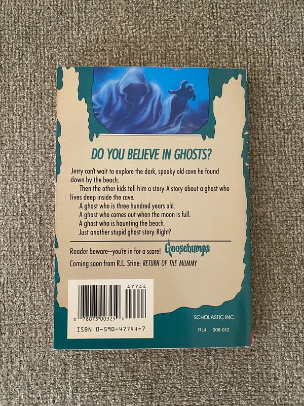 Like New 1st print Goosebumps #22 Ghost Beach ~ R.L. Stine gallery