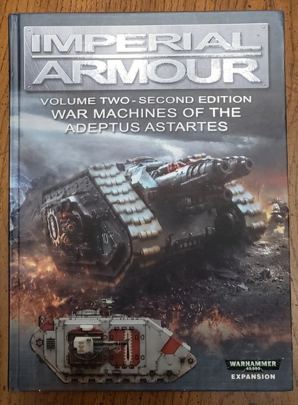Warhammer 40K Imperial Armour Vol.2 War Machines Adeptus Astartes 2E Hardcover