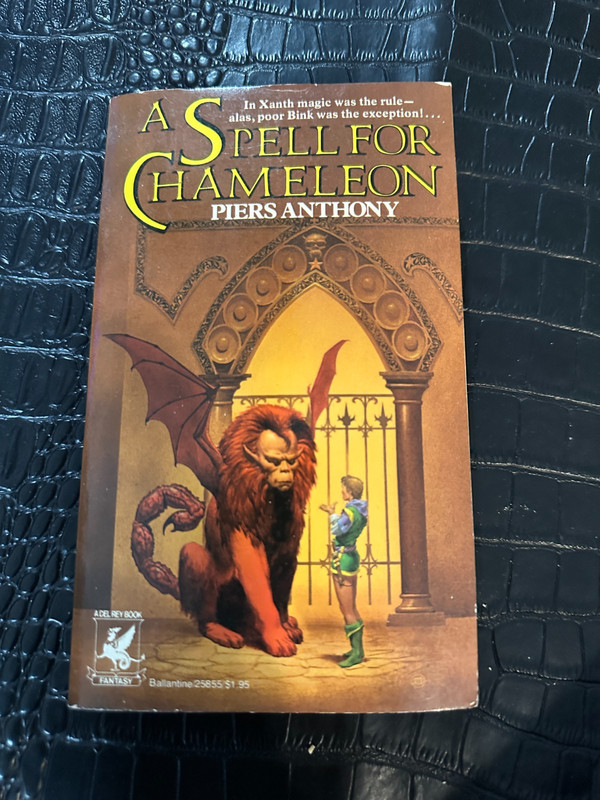 A Spell for Chameleon by Anthony, Piers paperback book 1977