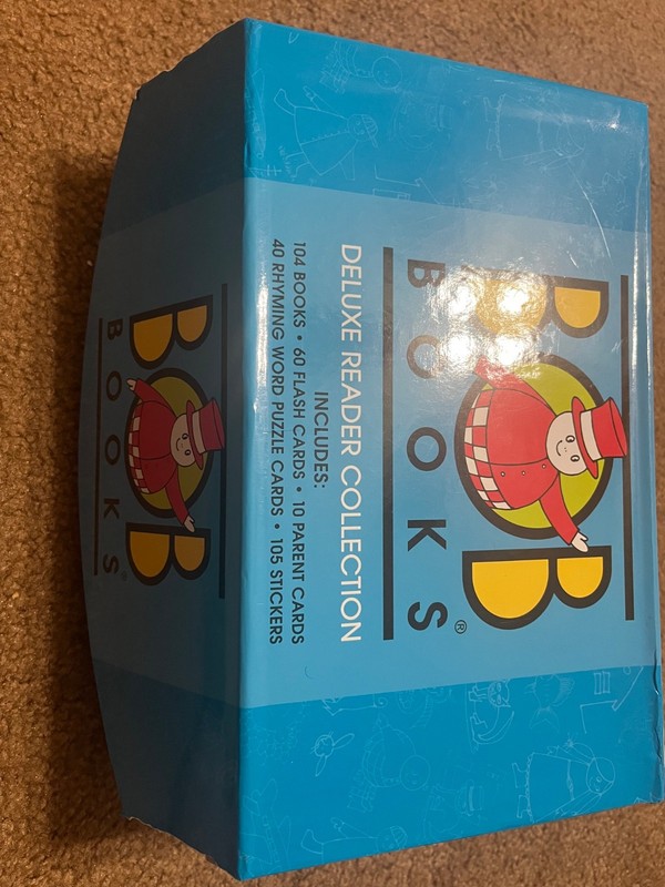 Bob's Books Deluxe Reader Collection Boxed Set Incomplete 100 Books Flash Cards