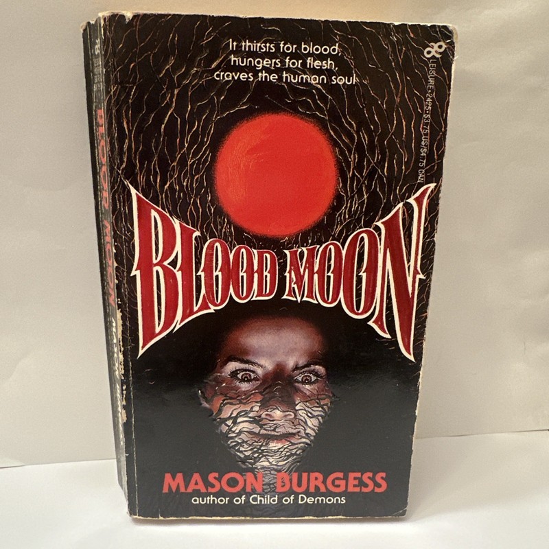Blood Moon – Paperback, by Mason Burgess – Acceptable