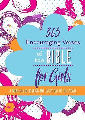 365 Encouraging Verses of the Bible for Gir- Jean Fischer, 1683223489, paperback