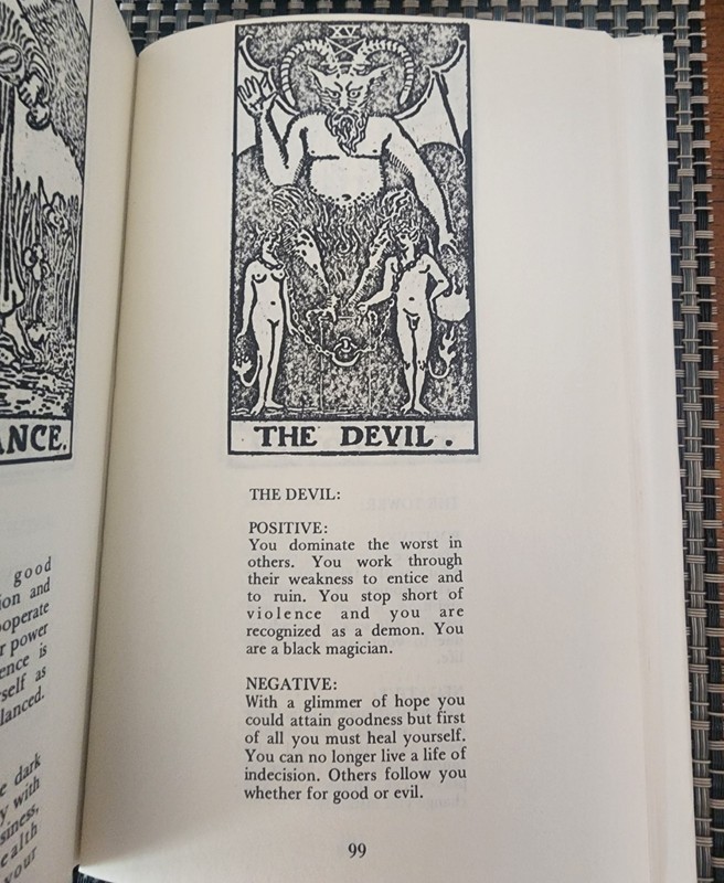 Criswell's Forbidden Predictions Nostradamus Tarot 1972 First Edition DJ gallery