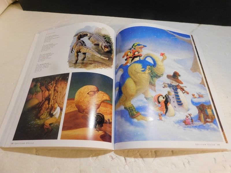 Spectrum 11: The Best In Contemporary Fantastic Art Book Michael Whelan 2004 gallery