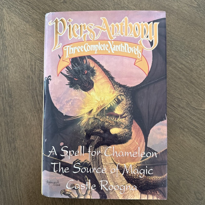 THREE COMPLETE XANTH NOVELS: A SPELL FOR CHAMELEON By Piers Anthony