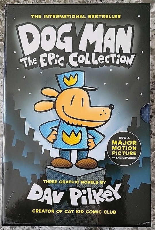 Dog Man: the Epic Collection 3 Book Box Set Dav Pilkey