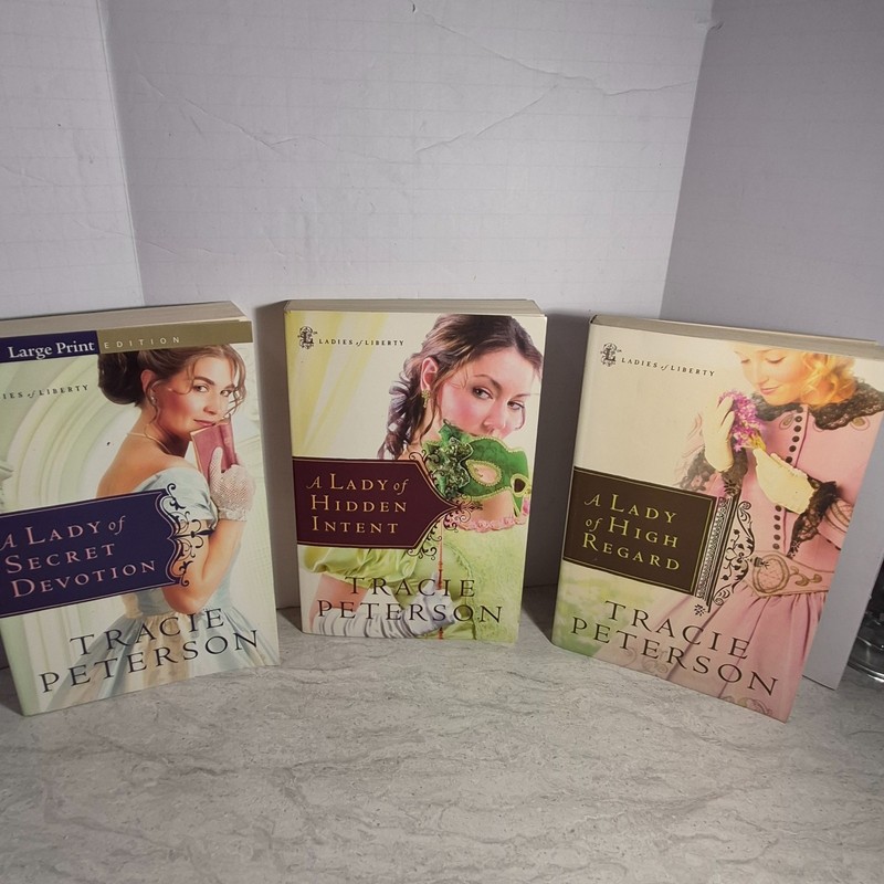 3 Tracie Peterson Ladies of Liberty Series Book’s