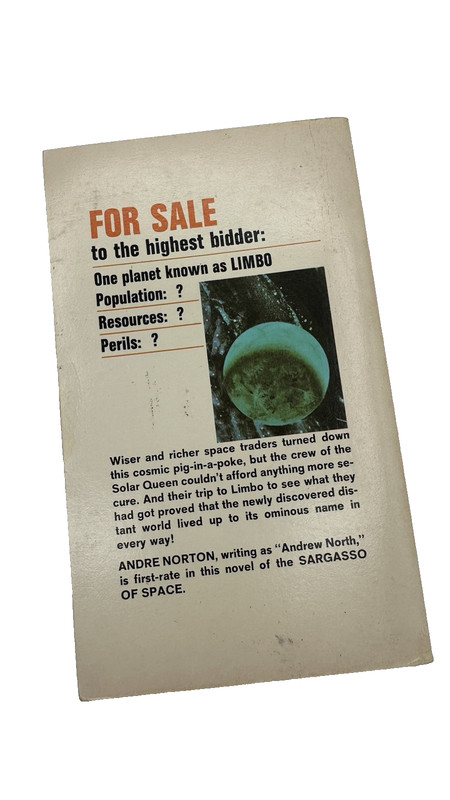 Sargasso Space Andre Norton Jeff Jones Cover Art 1955 Ace Book Graveyard Ships gallery