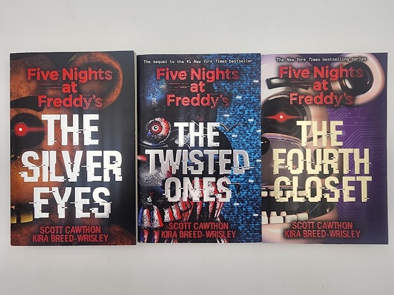 Five Nights At Freddys Series 3 Books Collection Set By Scott Cawthon