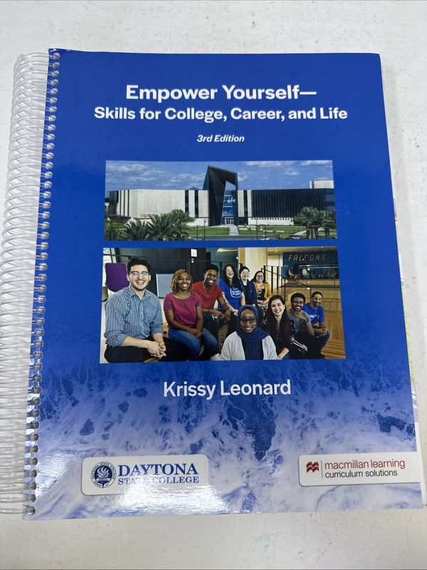 Empower Yourself Skills For college , Career , And Life 3rd Edition Spiral 101A