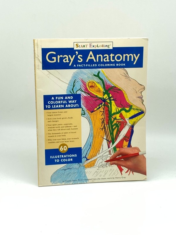 Gray’s Anatomy Coloring Book