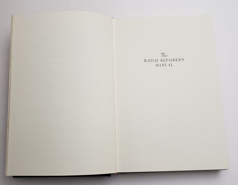 1973 The Watch Repairer's Manual Henry B. Fried Third Edition No Jacket gallery