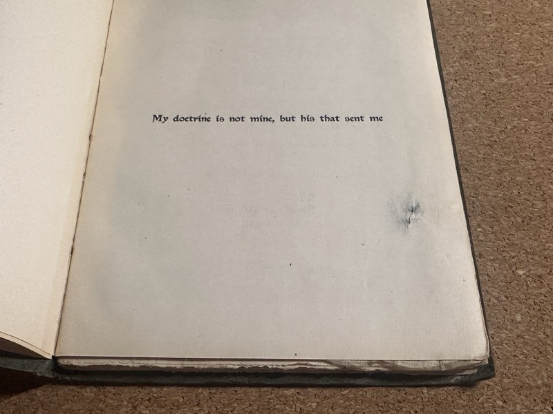 The Sermon on the Mount Annie Rix Militz 1904 SC Antique Christian Bible Book gallery