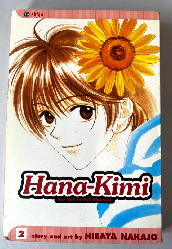 Hana-Kimi Vol 2 by Hisaya Nakajo Manga Graphic Novel Viz Shojo English Paperback