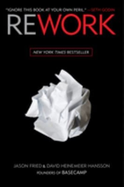 Rework Hardcover Jason, Heinemeier Hansson, David Fried