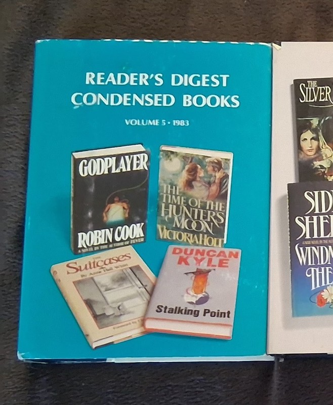 Robin Cook Medical Thriller Reader’s Digest 4 Book Set Outbreak Godplayer VG