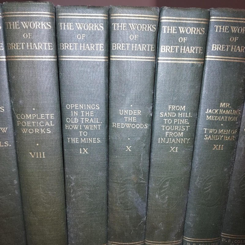 The Works of Bret Harte Condensed Novels 22 Volume Set Includes Poetry gallery