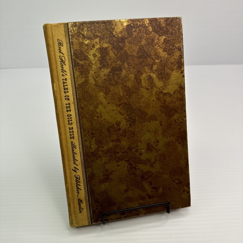Tales of the Gold Rush Bret Harte Illustrate Fletcher Martin 1944 Heritage Press