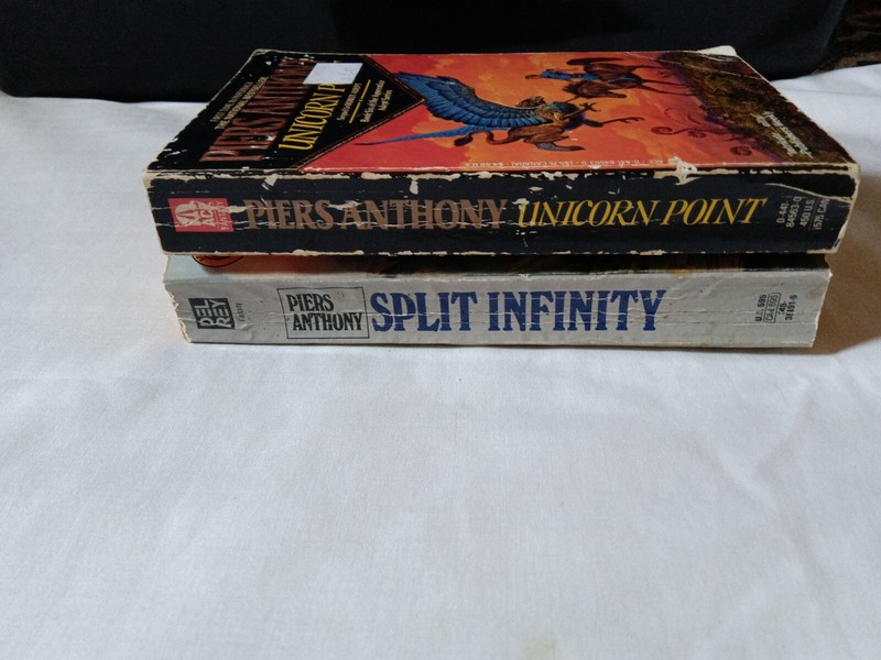 Split Infinity & Unicorn Point Apprentice Adept Series, by Piers Anthony gallery