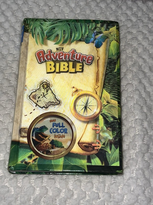 Zonderkidz Adventure Bibles Ser. NIV Adventure Bible Full Color Illustrated Age…