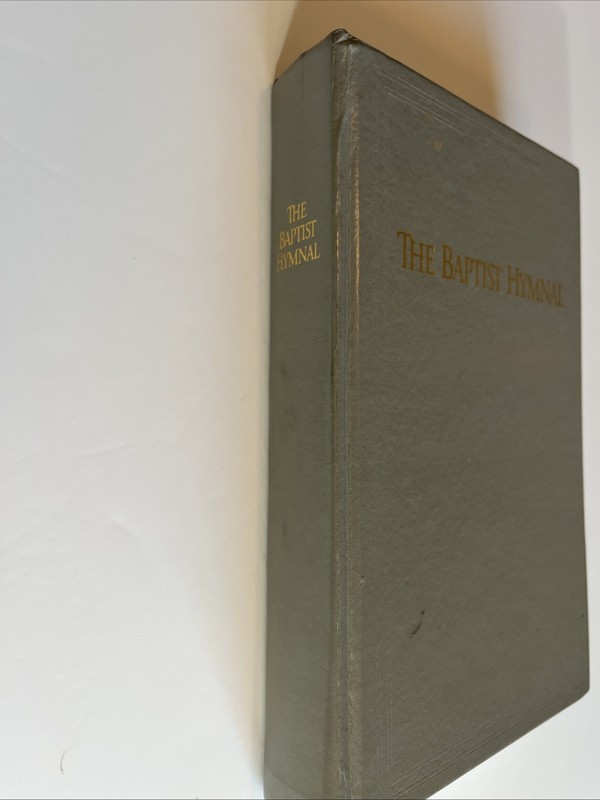 1991 The Baptist Hymnal HC, Potter's Gray & Gold - 9th Printing -(Y28) gallery