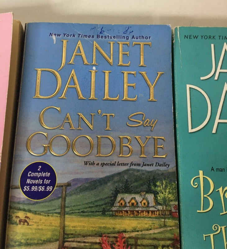 Lot of 16 Novels in 8 Books - Americana Series by Janet Dailey / All 2-in-1 Book gallery