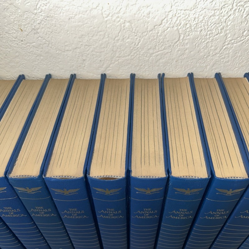 The Annals of America 1976 COMPLETE 21 Vol. Set Britannica, Like New Condition. gallery