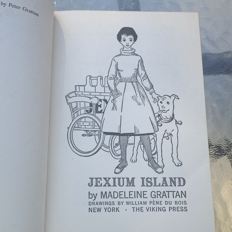 Jexium Island by Madeleine Grattan Hardcover 1957 Viking Illustrated Ages 4-8 gallery