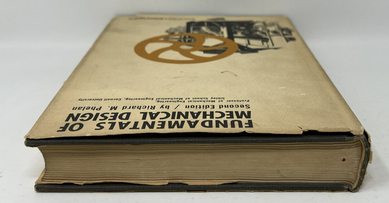 VTG Fundamentals of Mechanical Design by Richard Phelan - 1962 HC/DJ McGraw-Hill gallery