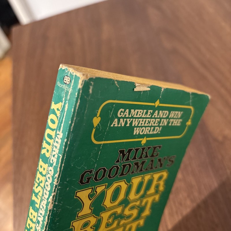 MIKE GOODMAN'S YOUR BEST BET By Michael J. Goodman 1977 Pb5 gallery