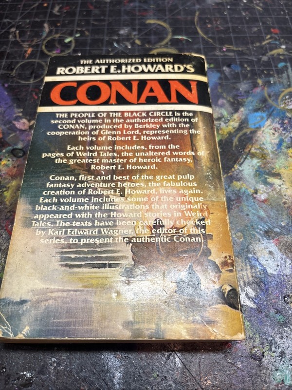 Conan The People of the Black Circle Robert E. Howard 1977 Authorized Edition gallery
