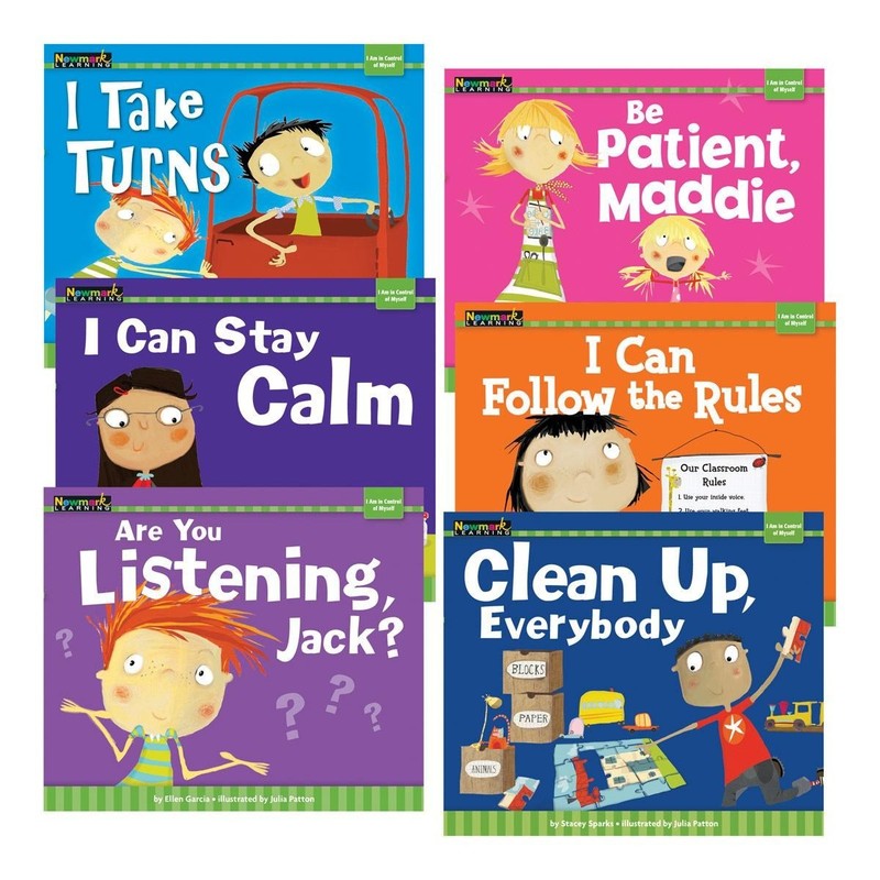 Free Spirit Publishing I’m In Control of Myself Book Set – Paperback – Set of 6
