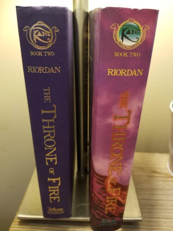 The Throne of Fire - Rick Riordan (Kane Chronicles #2) 1st Ed/1st Pt HB DJ VGC!! gallery