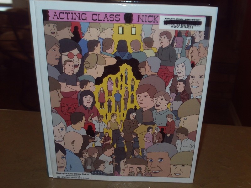 ACTING CLASS NICK DRNASO HARDCOVER FULL-COLOR GRAPHIC NOVEL EX-LIBRIS VF/NM 2022