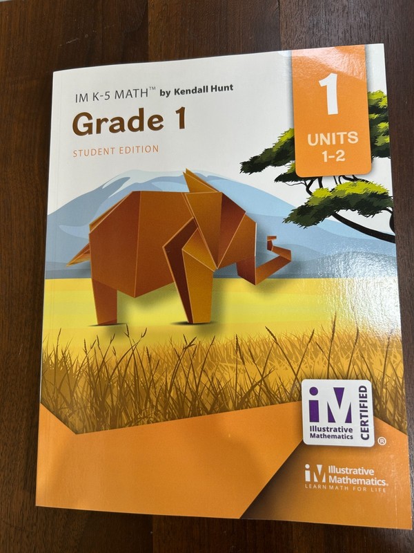 9781792463402 – NEW – Illustrative Mathematics: Grade 1 Units 1-2