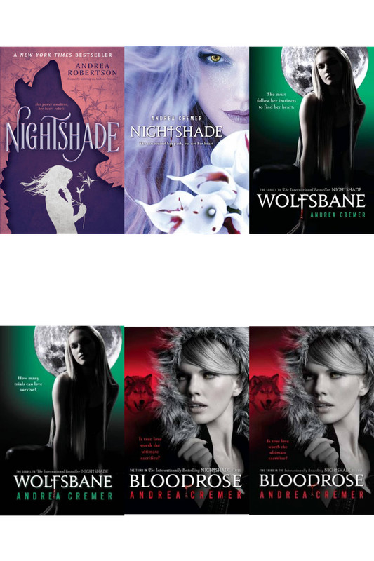 Nightshade Series All 3 Books in Paperback