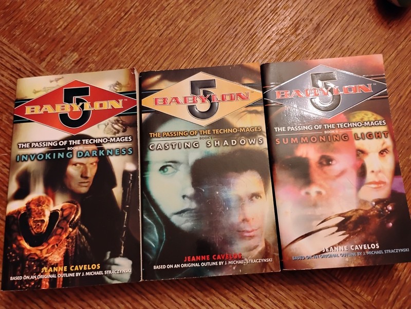 Babylon 5: Passing of the Techno-Mages complete paperback trilogy gallery