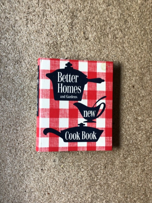 Better Homes And Garden New Cookbook Vintage 1953 1st edtion 8th Printing