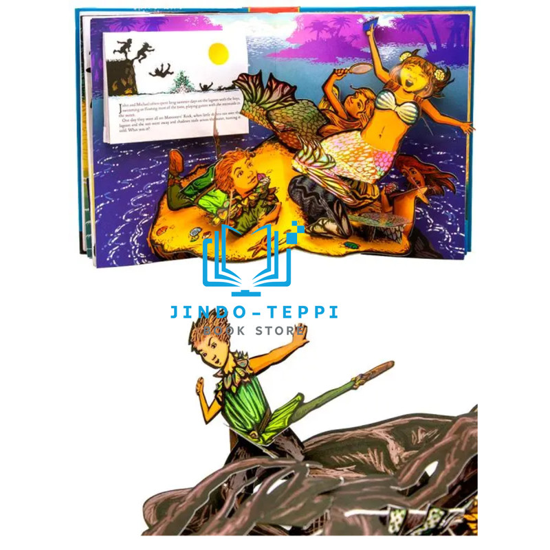 Peter Pan Pop-Up Book HC Robert Sabuda Little Simon Collectible 2008 gallery