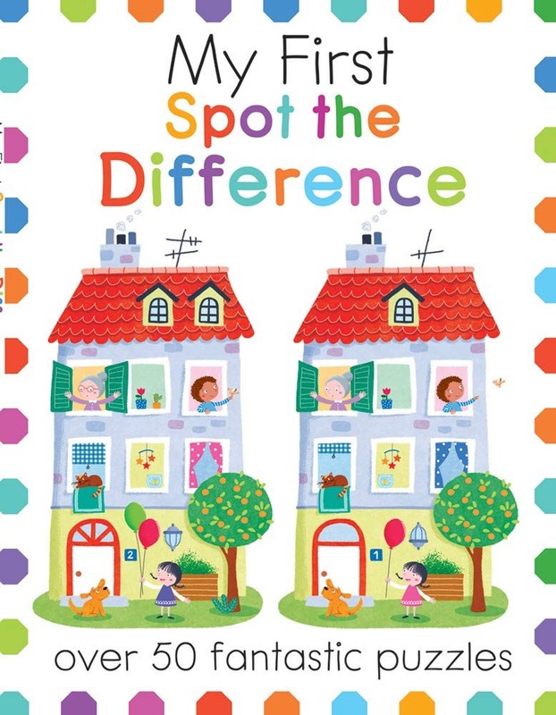 My First Spot the Difference: A Book of Learning Activities for Kids With 50…