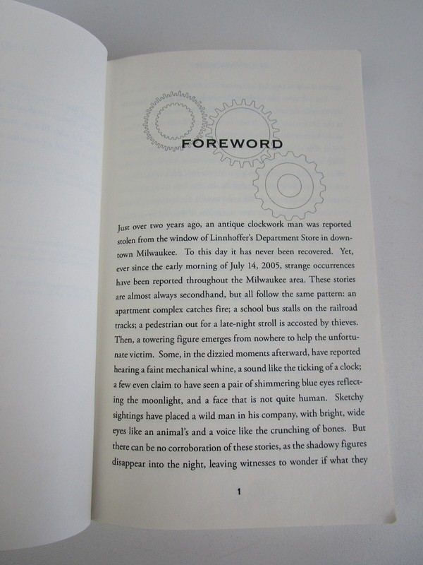 The Clockwork Man by William Jablonsky (Paperback, 2010) Book gallery