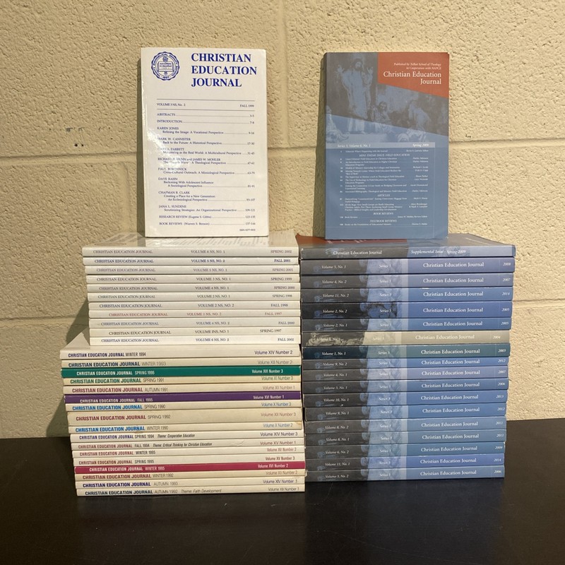 Christian Education Journal Theological Magazine Lot 1990s 2000s 2010s