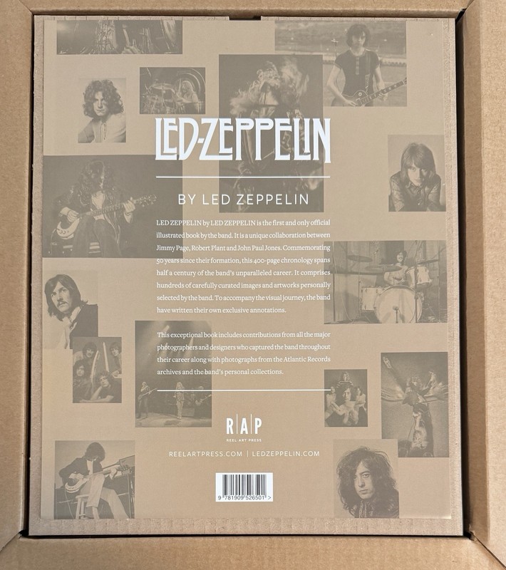 Led Zeppelin By Led Zeppelin Hardcover Book 400 Pages NOT SIGNED NO AUTOGRAPH gallery