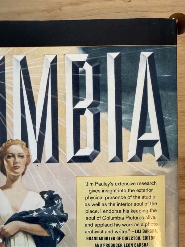 COLUMBIA PICTURES Jim Pauley Hardcover Book Hollywood Motion Picture Magic gallery
