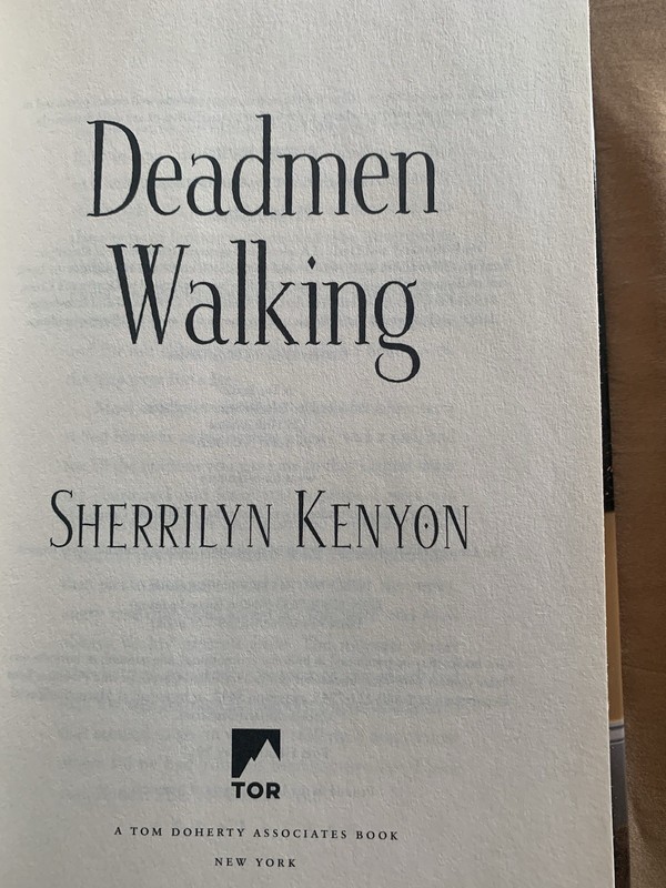 Lot Of 2 Sherrilyn Kenyon SIGNED Books HCDJ 1st Eds gallery