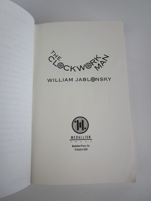 The Clockwork Man by William Jablonsky (Paperback, 2010) Book gallery