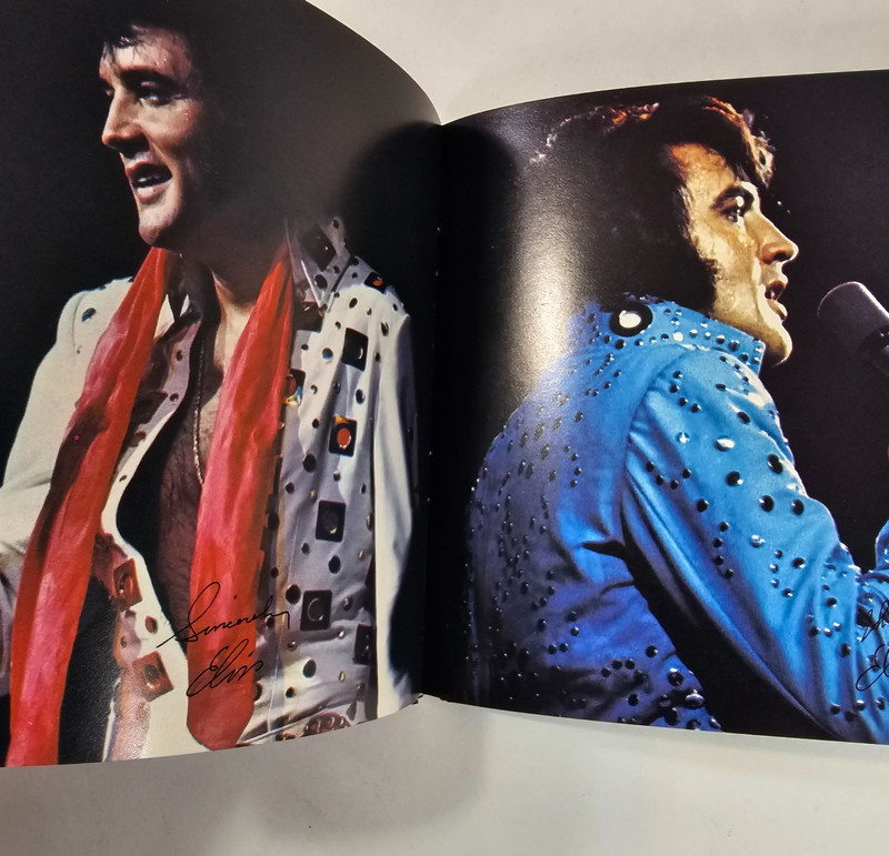 Vintage Memories of Elvis Presley RCA Booklet Promo Lot of 10 1970s Color Photos gallery