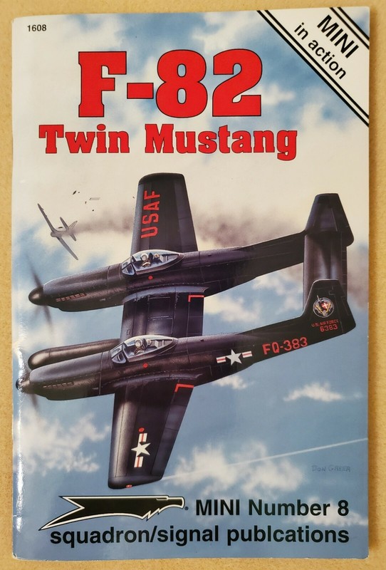 F-82 Twin Mustang – Mini in Action No. 8 by Wayne Mutza, Paperback
