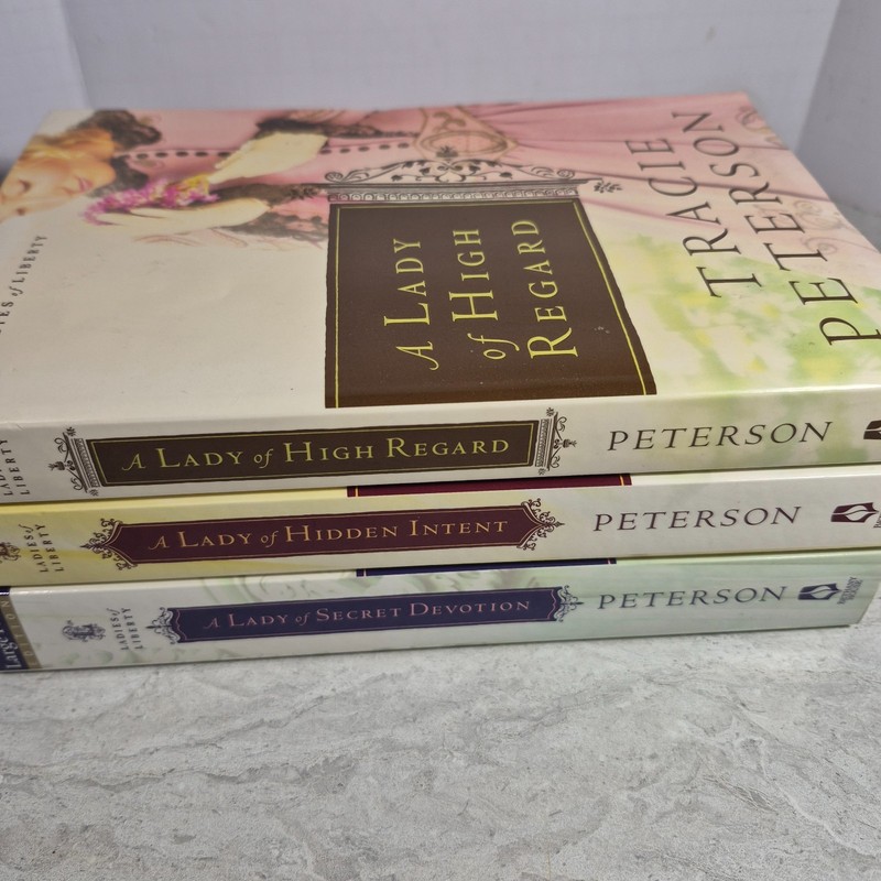 3 Tracie Peterson Ladies of Liberty Series Book's gallery