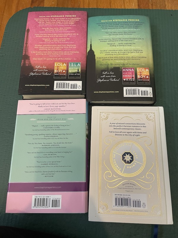Stephanie Perkins YA Romance 4 HC Book Lot - HC Collectors Edition - Anna, Lola gallery